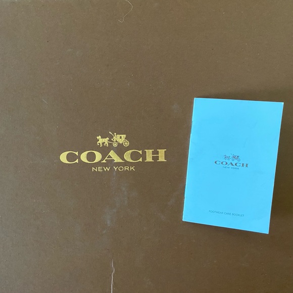 Coach New York Micha Calf Riding Boot in Chestnut - Size 9 - Picture 6 of 6